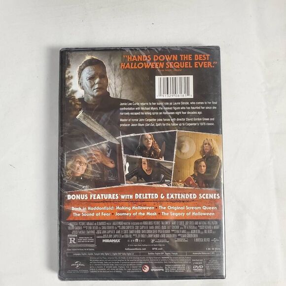Halloween (DVD, 2018, Jamie Lee Curtis) - Picture 2 of 2